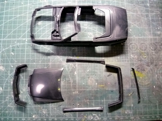 AMG 500SL 製作記_3