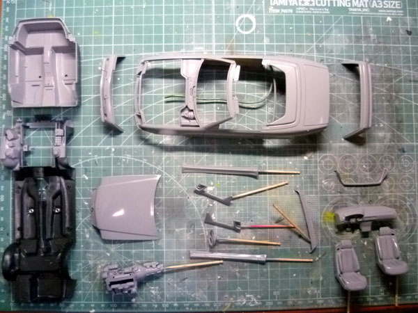 AMG 500SL 製作記_5